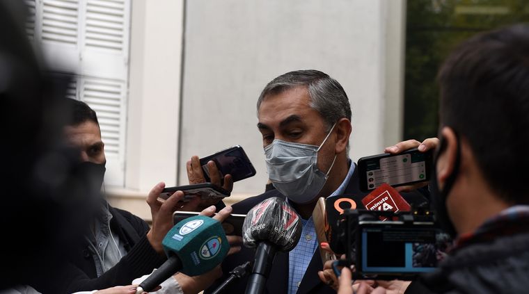 El ministro de Economía de Mendoza, Enrique Vaquié Foto: ALF PONCE MERCADO / MDZ