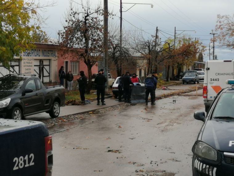 El bebé recién nacido fue encontrado muerto en una calle de Maipú Foto: Gentileza