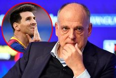 Javier Tebas dijo que no era imprescindible para la Liga Lionel Messi.