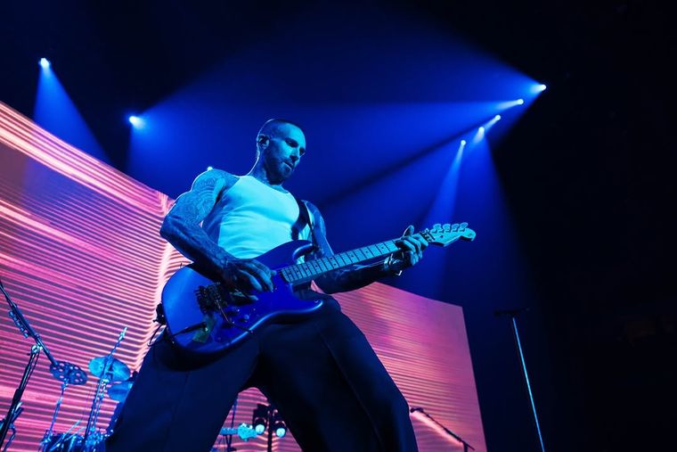 Adam Levine vuelve a la Argentina para delirio de sus seguidoras. / Instagram @maroon5