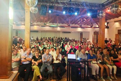 MDZol | El acto del partido a fin de año Foto: GentilEza PDP