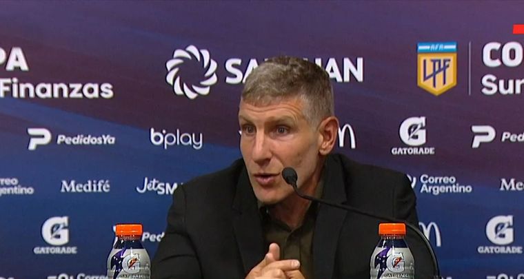 El Titán habló tras la victoria de su equipo.