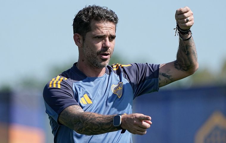 El entrenador buscará dar vuelta la página tras el mal debut. Foto: Boca Juniors