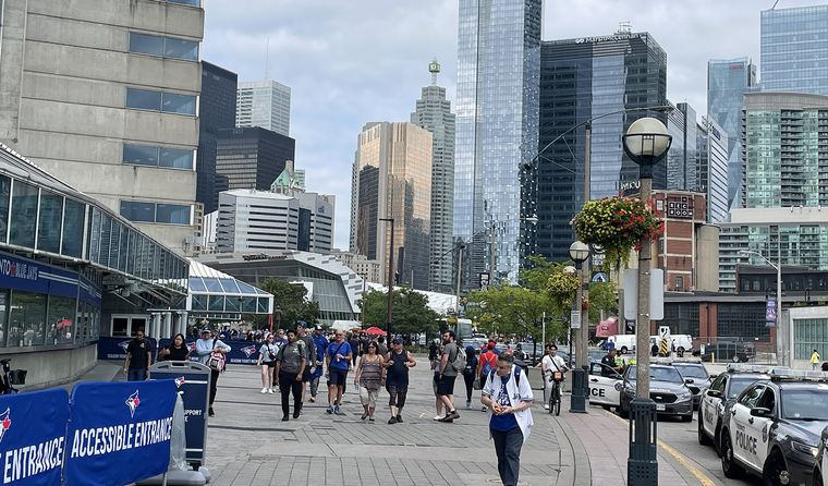 Vista del Down Town de Toronto. Freno a la embestida de Trump. Vista del Down Town de Toronto. Freno a la embestida de Trump.