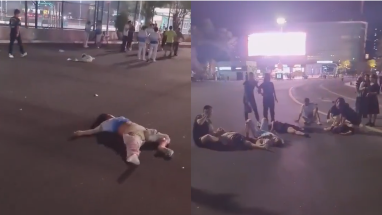 El lunes por la noche ocurrió el fúnebre accidente Foto: X @