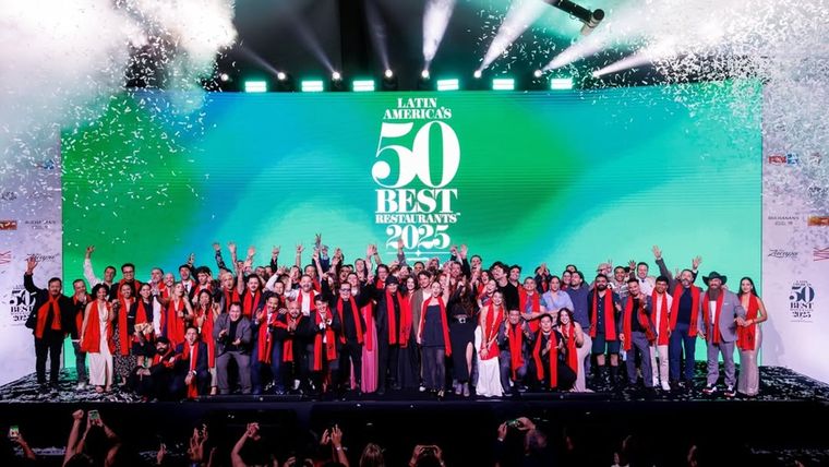 Ocho restaurantes argentinos quedaron seleccionados en el ranking Latin America’s 50 Best Restaurants.