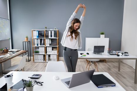 El ejercicio apto para oficinas. El ejercicio apto para oficinas.