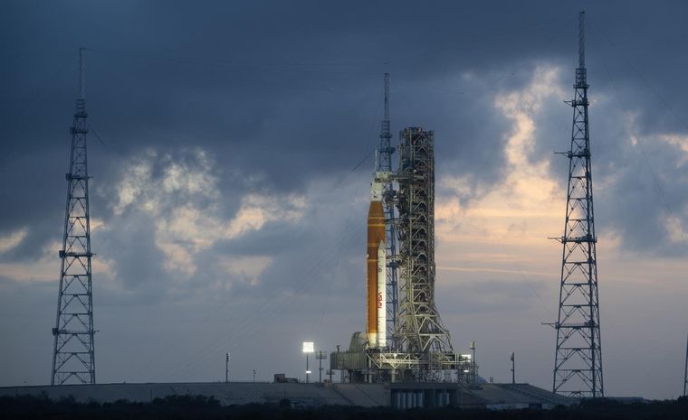 La misión Artemis II de la Nasa visitará el lado oscuro de la Luna. Foto Efe La misión Artemis II de la Nasa visitará el lado oscuro de la Luna. Foto Efe