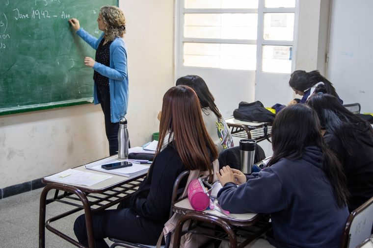 Algunas provincias ya dieron inicio al ciclo lectivo 2024 Foto: Santiago Tagua/MDZ