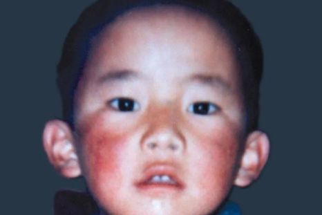 Esta es la única imagen disponible de Gedhun Choekyi Nyima, la reencarnación del segundo líder más importante del budismo tibetano. Foto: BBC
