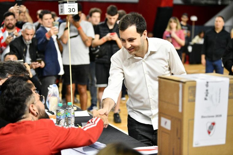 Stefano Di Carlo se convirtió este sábado en el nuevo presidente de River Plate