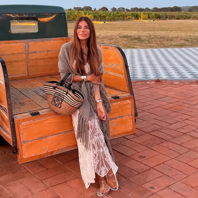 El look de verano de Zulemita Menem. El look de verano de Zulemita Menem.