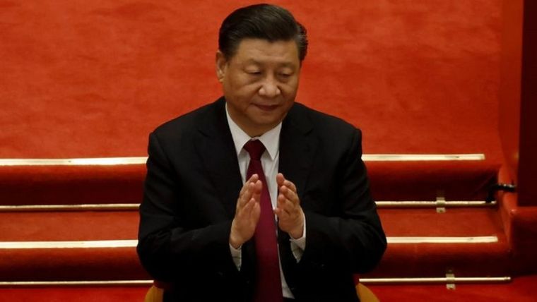 El presidente chino, Xi Jinping, en la Conferencia Consultiva Política del Pueblo Chino. Foto: REUTERS