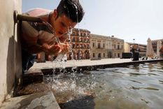 La ola de calor castiga a Europa. Foto: Efe.