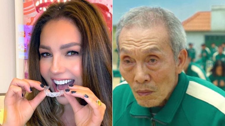 Thalía, TikTok, El Juego del calamar Fuente: Instagram Thalía y el juego del calamar