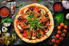 La pizza con coliflor es un clásico de la cocina (Shutterstock).