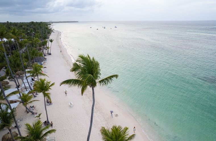 Punta Cana enamora con sus hermosas playas de mar turquesa Foto: Intriper