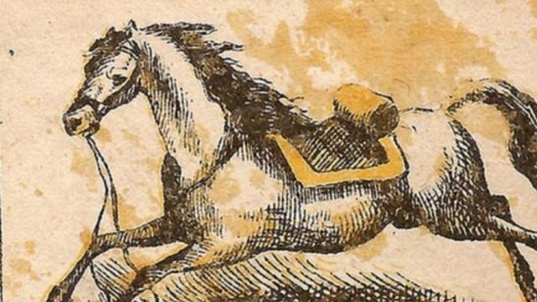 Acertijo visual, reto visual, jinete Pinterest Foto: Archivo MDZ