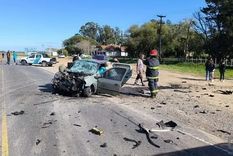 Tres mujeres que eran oriundas de Necochea perdieron la vida hoy en el choque frontal producido en la ruta 88. Foto: Gentileza