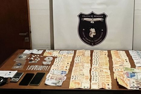 Lo incautado por la Policía. Foto: Ministerio de Seguridad