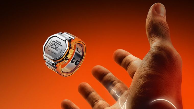 El innovador anillo inteligente de Casio combina la estética de un reloj clásico con funciones avanzadas de salud.