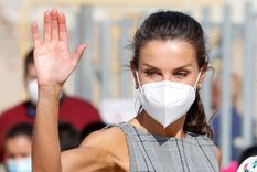 Las alpargatas de Zara se imponen con Letizia.