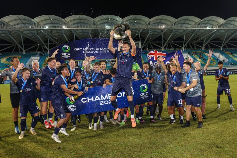 Auckland City ganó su OFC Champions League por vez número 13. Foto: @OFCfootball