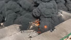 Depósito de la empresa Fademac, farbicante de pinturas. Depósito de la empresa Fademac, farbicante de pinturas.