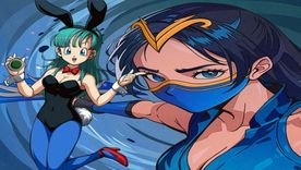 Bulma y Kitana se unen en este crossover: descubre la fusión épica de dos iconos del anime y los videojuegos