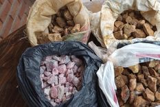 Incautaron más de 30 kilos de piedras semipreciosas Foto: Argentina.gob.ar