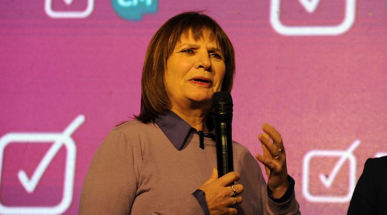 Patricia Bullrich llegará a Mendoza la próxima semana Foto: ALF PONCE MERCADO / MDZ