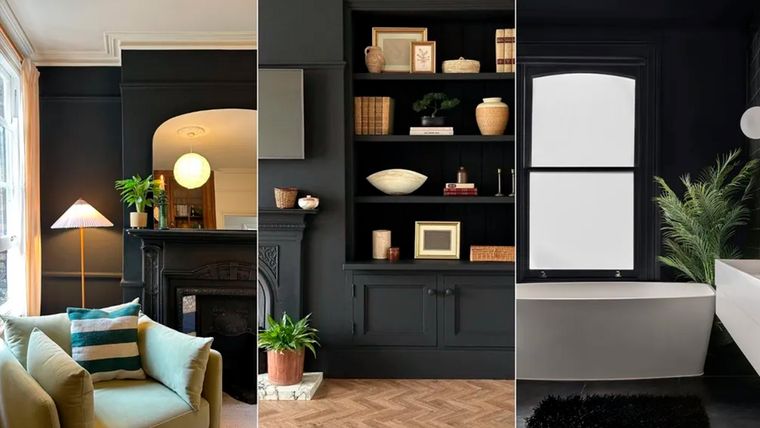 El negro no tiene por qué ser un color intimidante ni aterrador para decorar. En realidad, es muy versátil y un color que realmente tranquiliza. Foto: Lick, @beyondtheblankcanvas, Lick