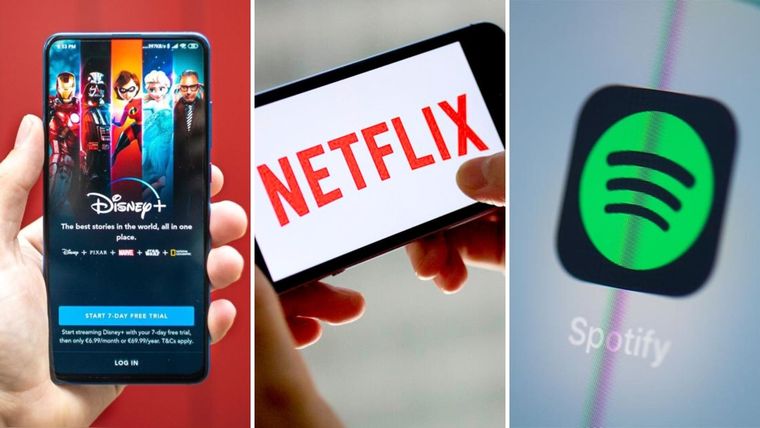 Las plataformas de streaming confirman subas mientras Netflix y Spotify observan el escenario. Las plataformas de streaming confirman subas mientras Netflix y Spotify observan el escenario.