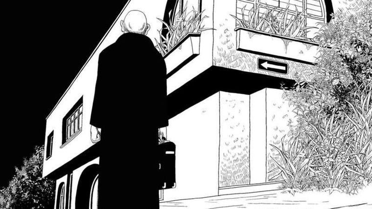 Ilustración del restaurante Pozzetto y el asesino en la novela gráfica "Satanás", basada en la obra del escritor Mario Mendoza.