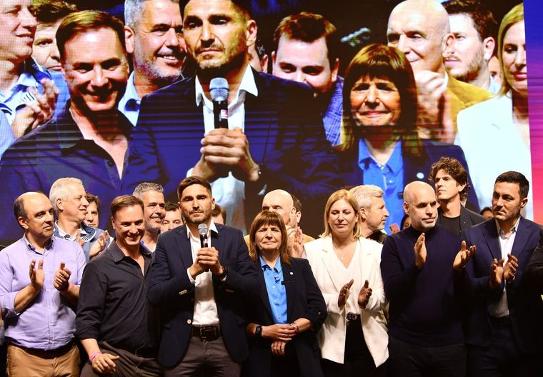 Maximiliano Pullaro le dio una paliza al peronismo en Santa Fe y Patricia Bullrich pudo celebrar para nacionalizar la elección Foto: Prensa Bullrich