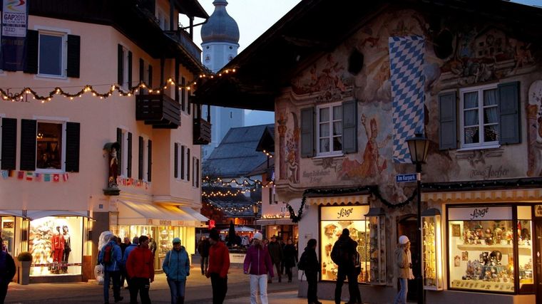 Garmisch-Partenkirchen, en Alemania.