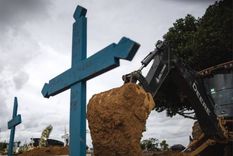 Brasil es el segundo país del mundo con mayor número de fallecidos por el coronavirus. Foto: EPA