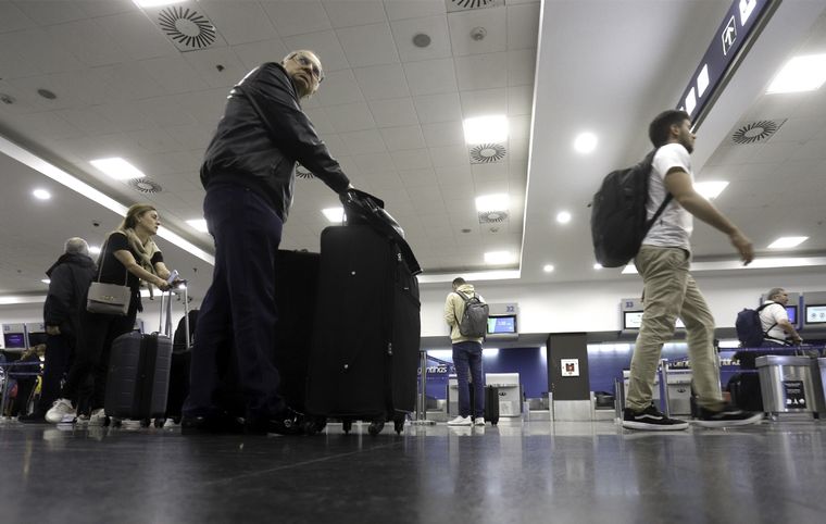 Es el segundo día consecutivo con medida de fuerza. Foto: Noticias Argentinas