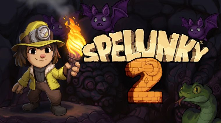 Spelunky 2 desafía la habilidad con escenarios aleatorios, trampas letales y una dificultad extremadamente exigente para todos.