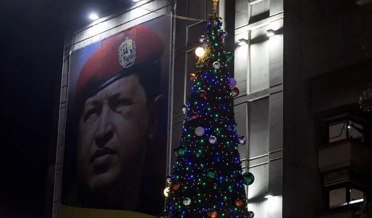Venezuela inició su Navidad. Foto: Efe.