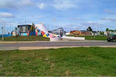 La escuela en la que ocurrió el violento episodio Foto: NA La escuela en la que ocurrió el violento episodio Foto: NA