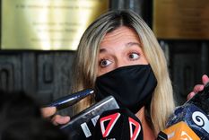 La fiscal de Homicidios Claudia Ríos brindó algunos detalles sobre el crimen. Foto: ALF PONCE MERCADO / MDZ