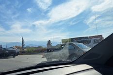 Accidente en el Acceso Este Foto: MDZ Accidente en el Acceso Este Foto: MDZ