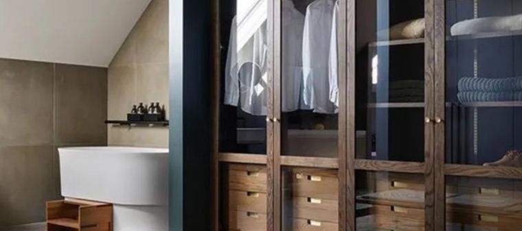 El armario, uno de los lugares de la casa donde más se produce el desorden. Foto: Kitchen Architecture