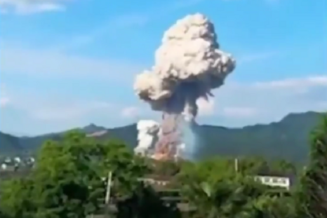 La explosión se produjo en Hunan, provincia de China. La explosión se produjo en Hunan, provincia de China.