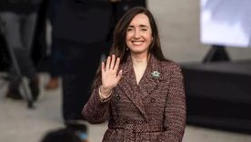 En la nota, el look que eligió Victoria Villarruel para participar en Rosario del homenaje a Belgrano.