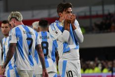 Paulo Dybala usó la 10 en Argentina. Foto: NA