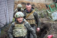 Zelenski ha descartado una iniciativa que llegó desde Estados Unidos. Foto: Efe.