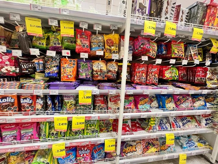 Las golosinas y chocolates son más económicas en Chile Foto: Foto: Andrea Ginestar/MDZ