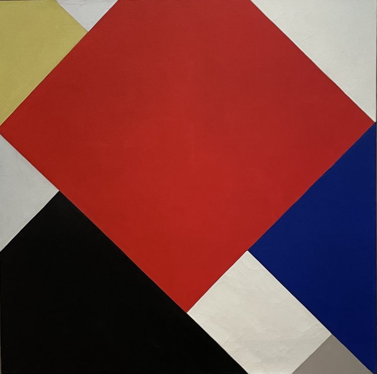Piet Mondrian, “Composición n’4, con rojo,azul y amarillo” Piet Mondrian, “Composición n’4, con rojo,azul y amarillo”